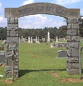 Weddington Cemetery Main Entrance
