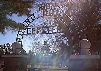Round Mountain Cemetery Gate